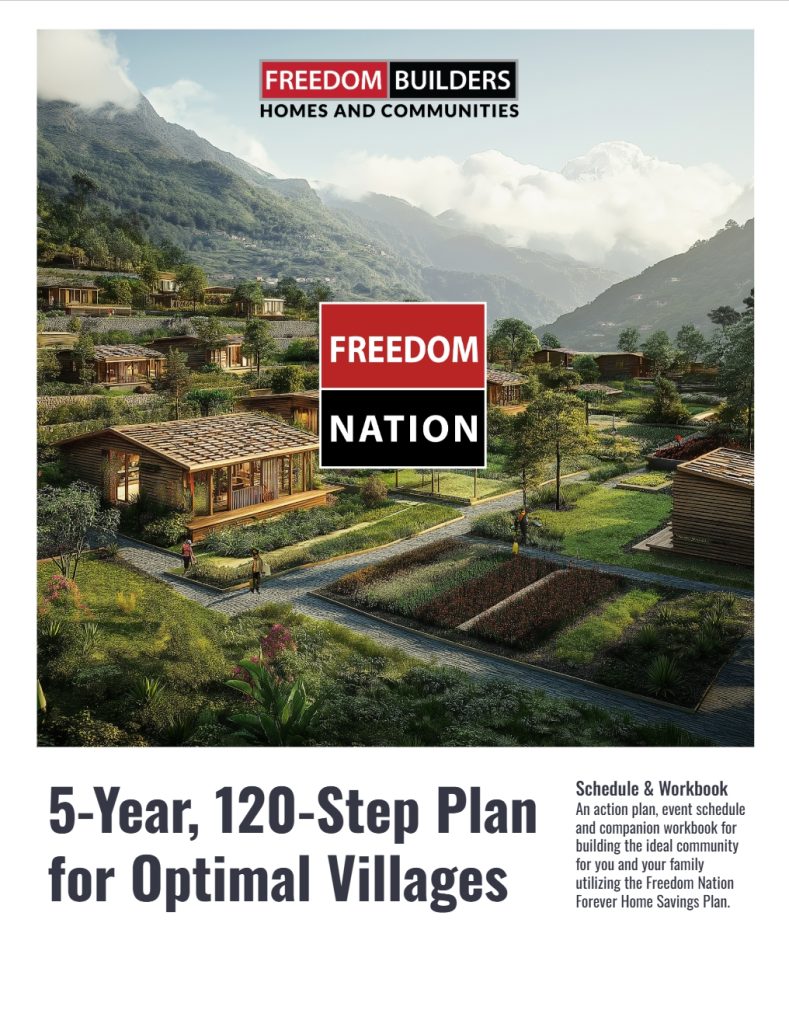 120 step village building plan